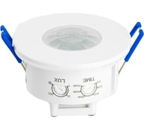 Датчик движения FERON и освещенности 1200W 8m 120(гориз.) 360(верт.) белый, SEN55, 51519