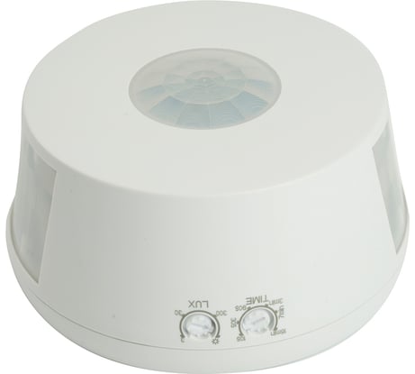 Датчик движения FERON 1200W 30m 120 360(верт.) белый SEN19/ST07B , 51520