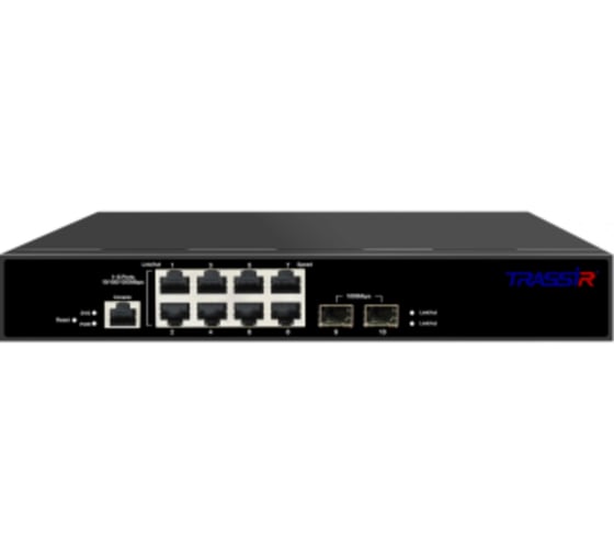Коммутатор Trassir Ethernet, PoE TR-NS24102S-120-8PoE УТ-00057596