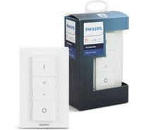 Умный диммер - пульт дистанционного управления Philips Hue работает только в в экосистеме Philips Hue DIM Switch RUS 929001173770