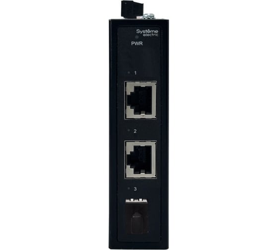 Неуправляемый промышленный коммутатор Systeme Electric Ethernet, 2x10/100/1000BaseT, 1x100/1000BaseX SFP NSETU103T02X01A