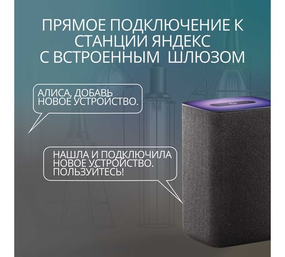 Умный Zigbee модуль выключателя реле Roximo двухканальный, с Алисой SRM10AZ12-2