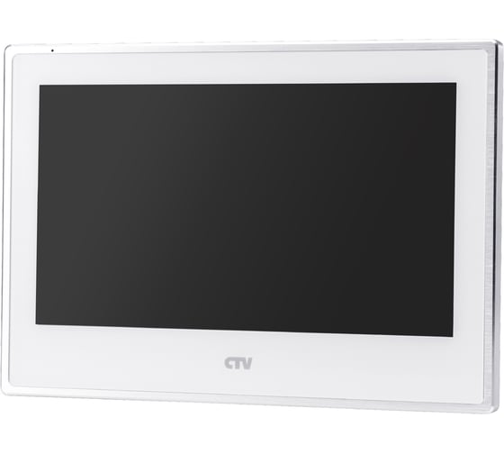 Монитор видеодомофона CTV -M5704AI W с функциями AI: детекция обнаружения человека, распознавание лица, поддержка форматов AHD, TVI, CVI и CVBS с разрешением 1080p/720p 10-0001058