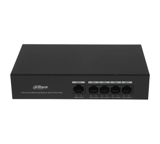 Коммутатор Dahua PoE DH-PFS3005-4ET-36