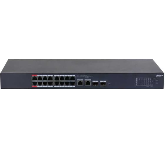 Коммутатор Dahua PoE с функцией облачного управления DH-CS4218-16ET-190