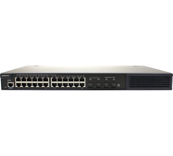 Управляемый L2+ стекируемый PoE коммутатор OSNOVO 14694
