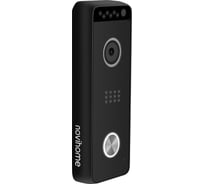 Вызывная панель видеодомофона Novihome SOLID FHD BLACK. Камера 2.1 Мп с ИК-подсветкой, 140 гр. Видеовыход AHD 1080p/AHD 720p/CVBS. Встроенный БУЗ. Подключение к регистратору. Всепогодное исполнение 4639