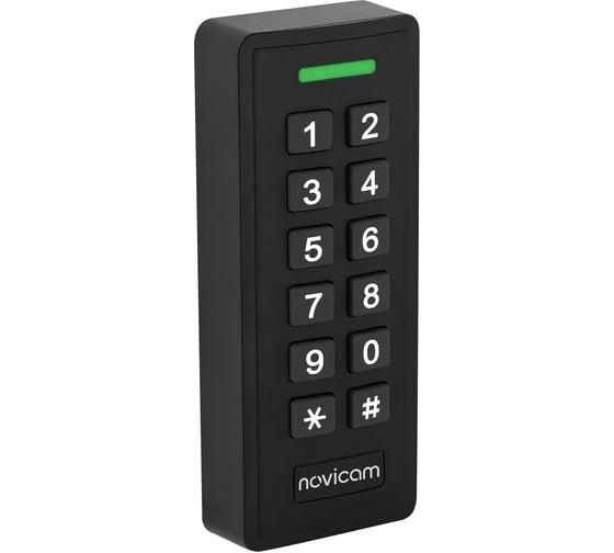 Автономный контроллер Novicam СКУД со RFID-считывателями и клавиатурой SX120KW. Предназначен для управления любым электрическим замком. Программирование кодами и мастер-картой. Всепогодное исполнение 4025