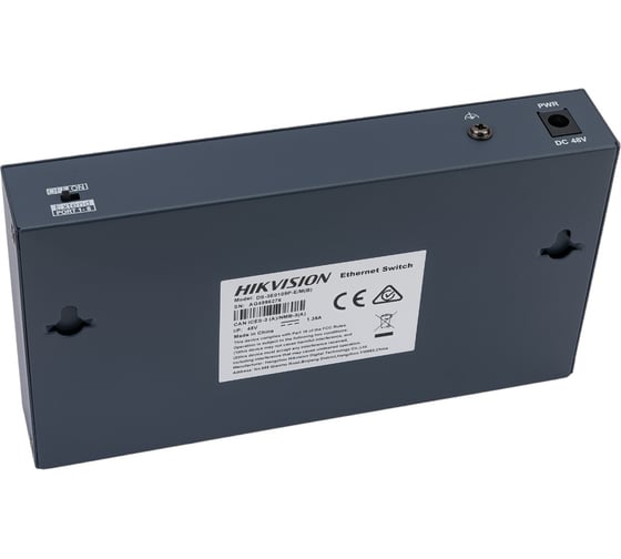 8-ми портовый неуправляемый PoE-коммутатор Hikvision DS-3E0109P-E/M(B) АН5020084