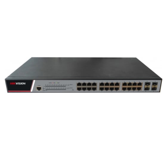 Управляемый PoE-коммутатор Hikvision DS-3E2528P АН5021949