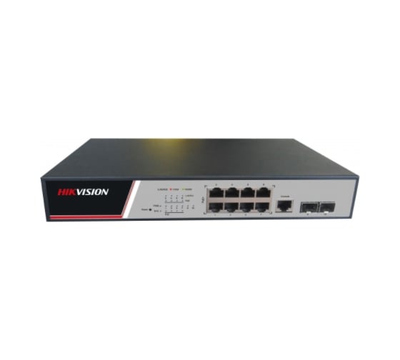 Управляемый PoE-коммутатор Hikvision DS-3E2510P АН5023975 1