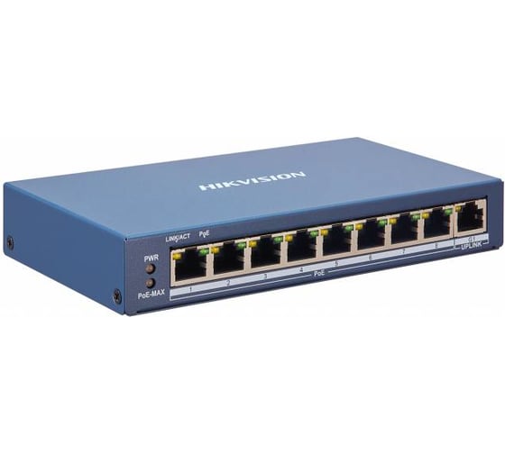 PoE-коммутатор Hikvision DS-3E1309P-EI АН5030381