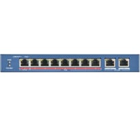 8-ми портовый неуправляемый коммутатор Hikvision DS-3E0310P-E/M АН5025509