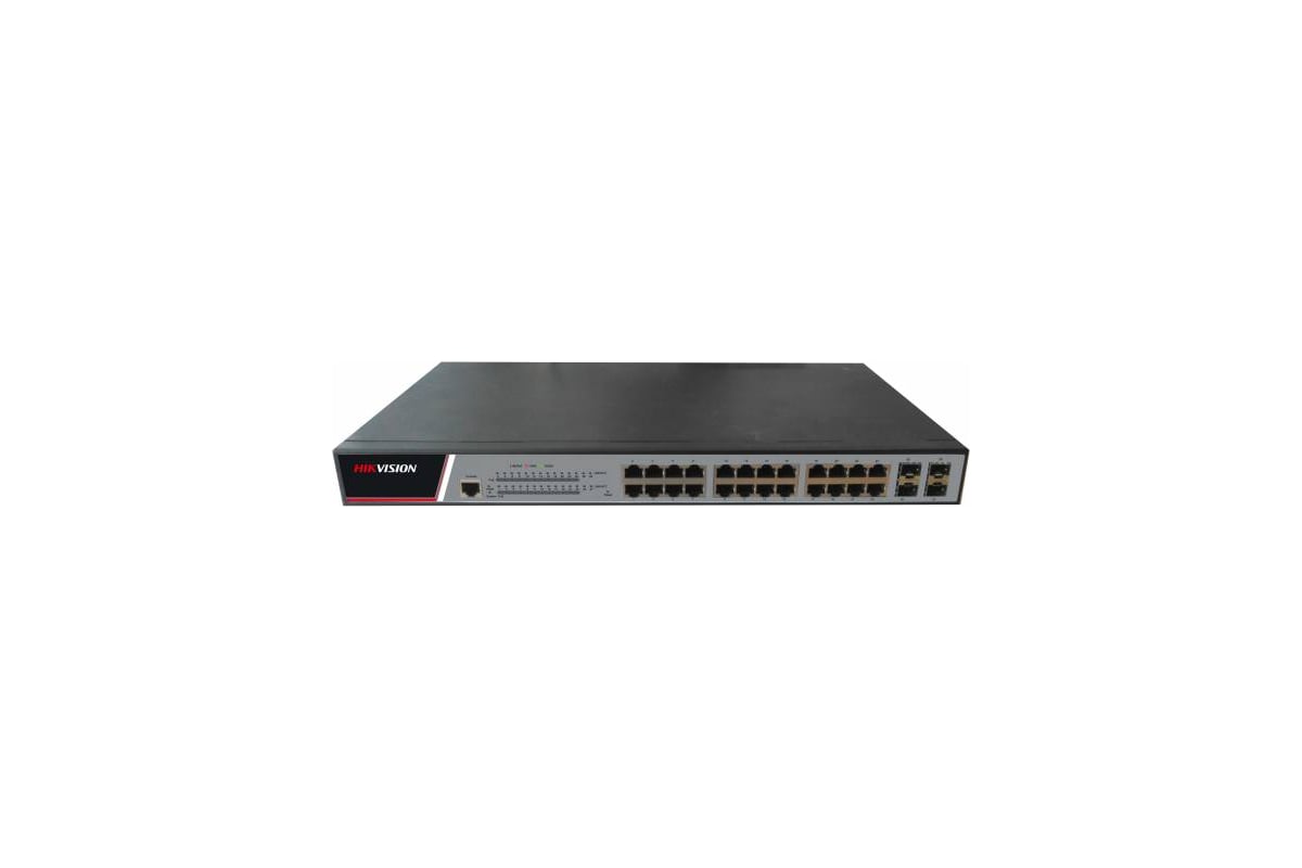 Управляемый коммутатор Hikvision DS-3E2528 АН5024066 - выгодная цена ...