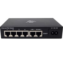 Коммутатор FOX 6 портов 10/100 Мбит/с, 4хPoE FX-POE4.2