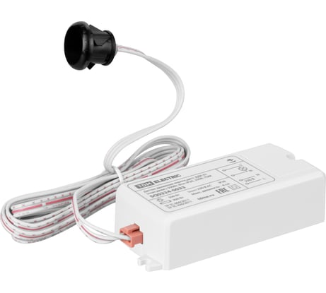 Датчик движения TDM ELECTRIC ДДК-01 500Вт, 6см, IP20, 230В, логика срабатывания - повторное движение SQ0324-0033