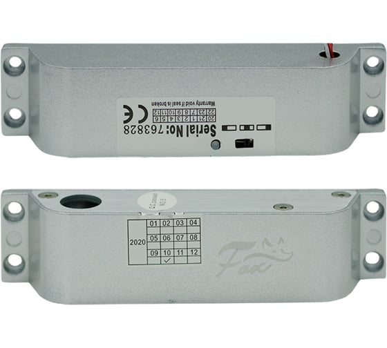 Ригельный электромагнитный замок FOX FX-M100B 1