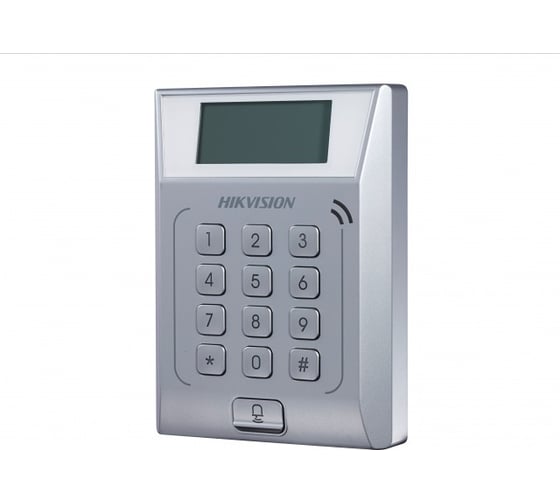 Терминал доступа со встроенным считывателем Mifare карт Hikvision DS-K1T802M 12455