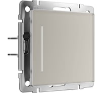 Умный сенсорный выключатель WERKEL W4513641 одноклавишный (дымчатый) a069764