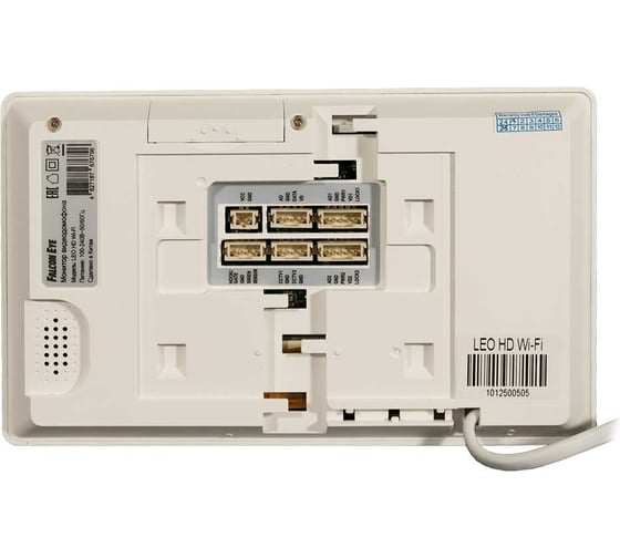 Монитор цветного видеодомофона Falcon Eye LEO HD Wi-Fi с сенсорным IPS экраном 7 дюймов 00-00334030