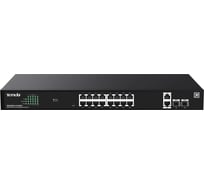 Коммутатор облачный управляемый Tenda TEG2220P-16-250W PoE, 18 портов, 18x1 Гбит/с, SFP 2x1 Гбит/с, PoE 16x30Вт (до 230Вт) 10000148178