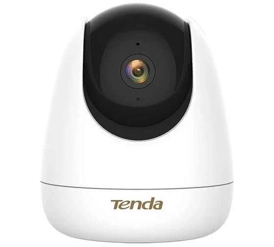 Панорамная камера наклонно-поворотная Tenda CP7, 2560x1440, 15 кадр./сек, CMOS 4 Мп, Wi-Fi, ночная съемка, датчик движения, белый 10000101847