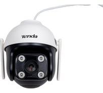 Наружная Wi-Fi камера с панорамированием/наклоном Tenda CH7, 2560x1440, 30 кадр./сек, 4 Мп, 355 по горизонтали, 90 по вертикали, Wi-Fi, IP65, от -30 до 60 C, MicroSD до 256GB, 2 внешние антенны, белый 10000142905