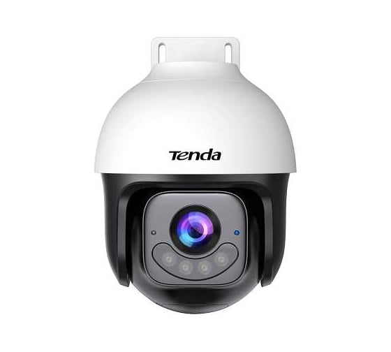 Наружная Wi-Fi камера с панорамированием/наклоном Tenda CH7, 2560x1440, 30 кадр./сек, 4 Мп, 355 по горизонтали, 90 по вертикали, Wi-Fi, IP65, от -30 до 60 C, MicroSD до 256GB, 2 внешние антенны, белый 10000142905