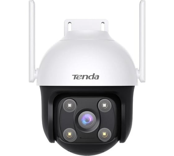 Уличная поворотная IP-камера Tenda CH3, 1920x1080, 15 кадр./сек, 355 по горизонтали, 90 по вертикали, Wi-Fi, ночная съемка до 30м, датчик движения, IP65, от -30 до 60 C, sd-карта 128GB, 2 внешние антенны, белый 10000131363 1