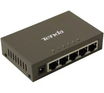 Коммутатор Tenda TEG1005D неуправляемый, 5 портов, 5x1 Гбит/с, настольный, металлический корпус 10000101768