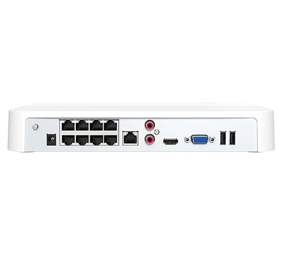 Система видеонаблюдения Tenda K8P-4TR 8 цилиндрических уличных IP-камеры и видеорегистратор, 2560x1440, 25 кадр./сек, CMOS, 4Мп, PoE, ночная съемка, датчик движения, IP66 10000110416