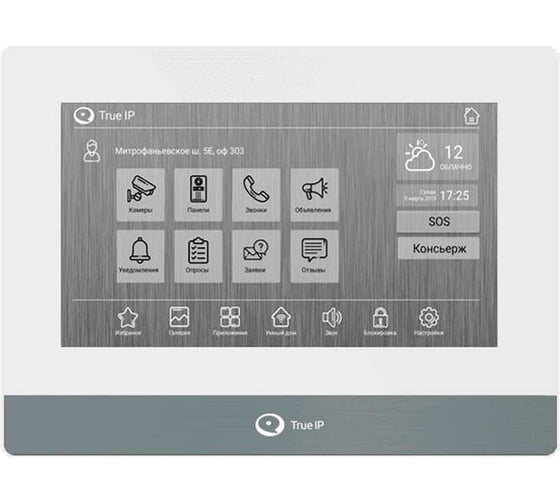 IP-домофония True IP TI-4107AW TrueIp УТ-00054434