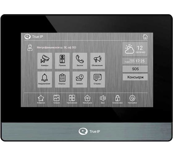 IP ip монитор TrueIp True TI-4107AB УТ-00054433