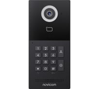 Вызывная панель Novicam FORWARD XRK IP BLACK, Встроенная СКУД, Считыватель Mifare/EM-Marin, Клавиатура, Камера: 2.1 Мп, угол обзора 125, подключение к NVR/ПК, Поддержка 4054