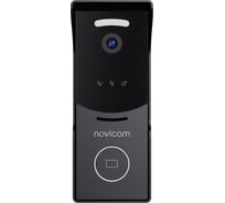 Вызывная панель Novicam STRICT MR IP WIFI BLACK, Встроенная СКУД, Считыватель Mifare, Камера: 2.1 Мп, угол обзора 125, подключение к NVR/ПК, Поддержка SIP-протокола 4053