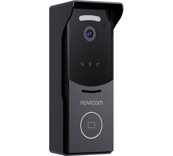 Вызывная панель Novicam STRICT MR IP WIFI BLACK, Встроенная СКУД, Считыватель Mifare, Камера: 2.1 Мп, угол обзора 125, подключение к NVR/ПК, Поддержка SIP-протокола 4053