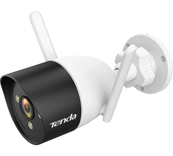 Система видеонаблюдения Tenda K4W-3TC 4 цилиндрических уличных IP-камеры Wi-Fi и видеорегистратор, 2304x1296, 30 кадр./сек, CMOS, 3Мп, ночная съемка, датчик движения, IP66, подключение по Wi-Fi 10000129395