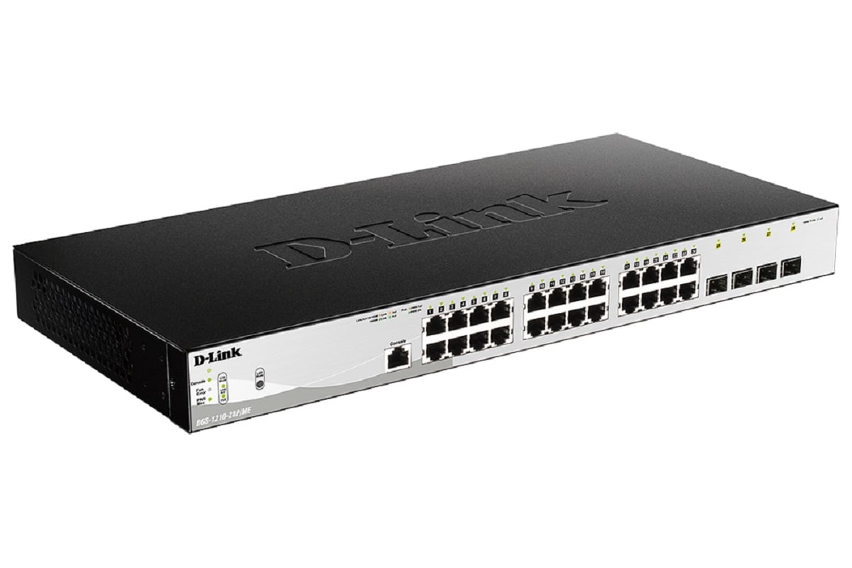 Коммутатор D-link DGS-1210-28P/ME/B1A - выгодная цена, отзывы ...