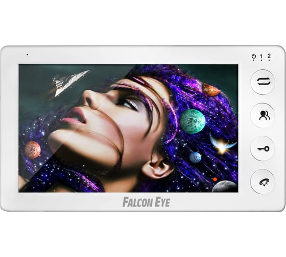 Комплект видеодомофона монитор Cosmo HD и вызывная панель Falcon Eye KIT Space HD FE-305HD 00-00186407