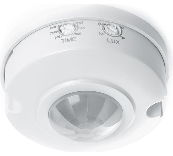 Инфракрасный потолочный датчик движения и освещенности FERON SEN3 IP20, 230V, 1200W 41578