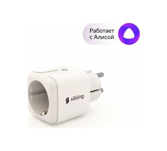 Умная розетка Sibling с расходомером люкс F Powerswitch-F 00-00011358