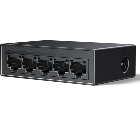 Коммутатор сетевой UGREEN CM833 5-Port Gigabit Ethernet Switch PC+ABS Housing EU. Цвет: серый 35492EU