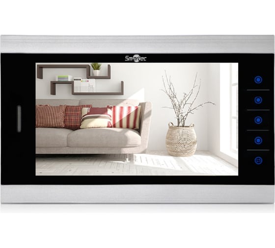Монитор видеодомофона Smartec ST-MS510HM-SL 10, AHD, серебряный smkd0624 1