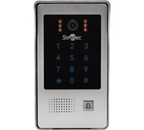 Вызывной блок видеодомофона Smartec ST-DS406C-SL со встроенным считывателем EM и клавиатурой, 600 ТВЛ, серебряный smkd0460