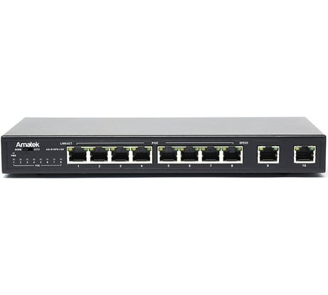 Коммутатор PoE Amatek AN-S10P8G-120 v2 7000550