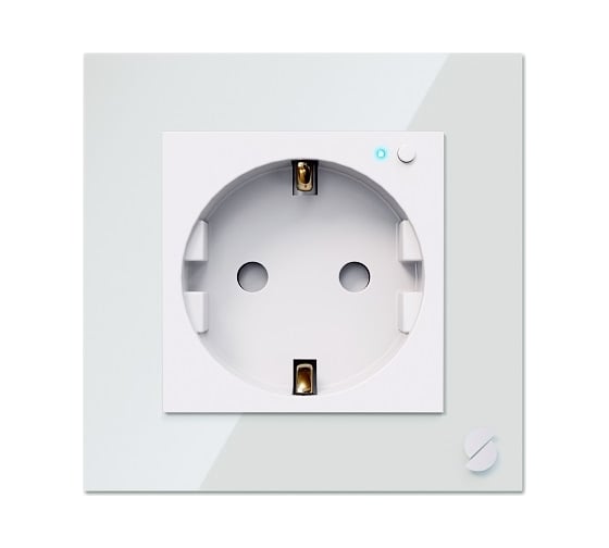 Умная встраиваемая розетка Sibling белая Powerswitch-W1 00-00003046 1