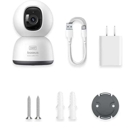 Камера внутренняя Baseus P1 Lite 2K White/белый BAS-S0TV002132
