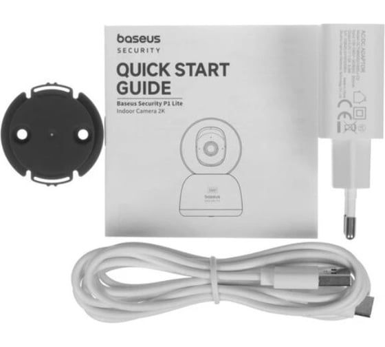 Камера внутренняя Baseus P1 Lite 2K White/белый BAS-S0TV002132