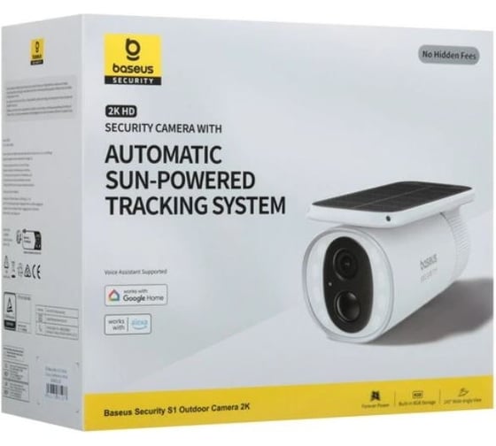 Камера наружная Baseus S1 2K White/белый BAS-S0SW002130