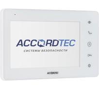 Видеодомофон ACCORDTEC AT-VDA752C/SD WH AT-05853